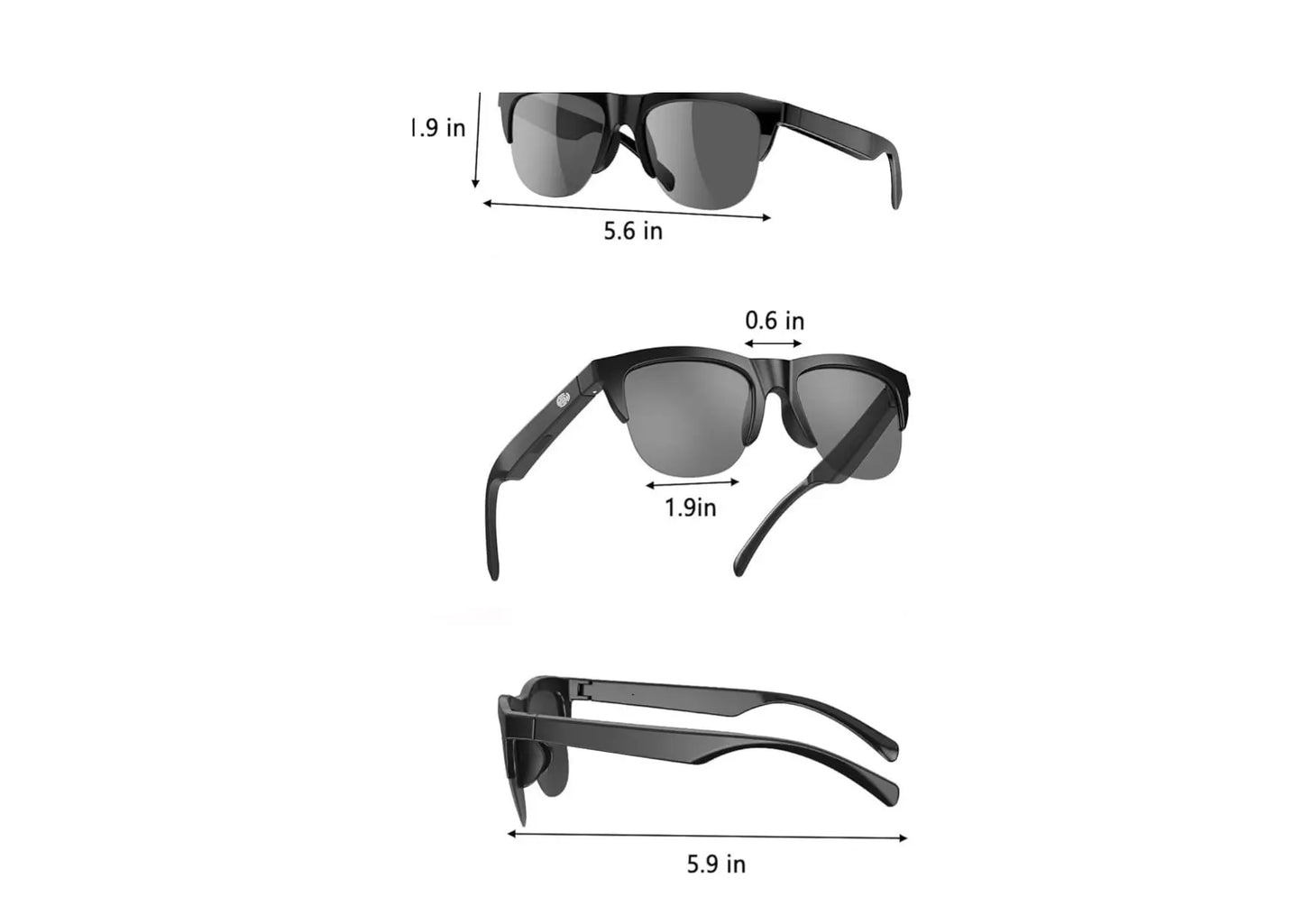 Gafas Inalambricas inteligentes Tactil