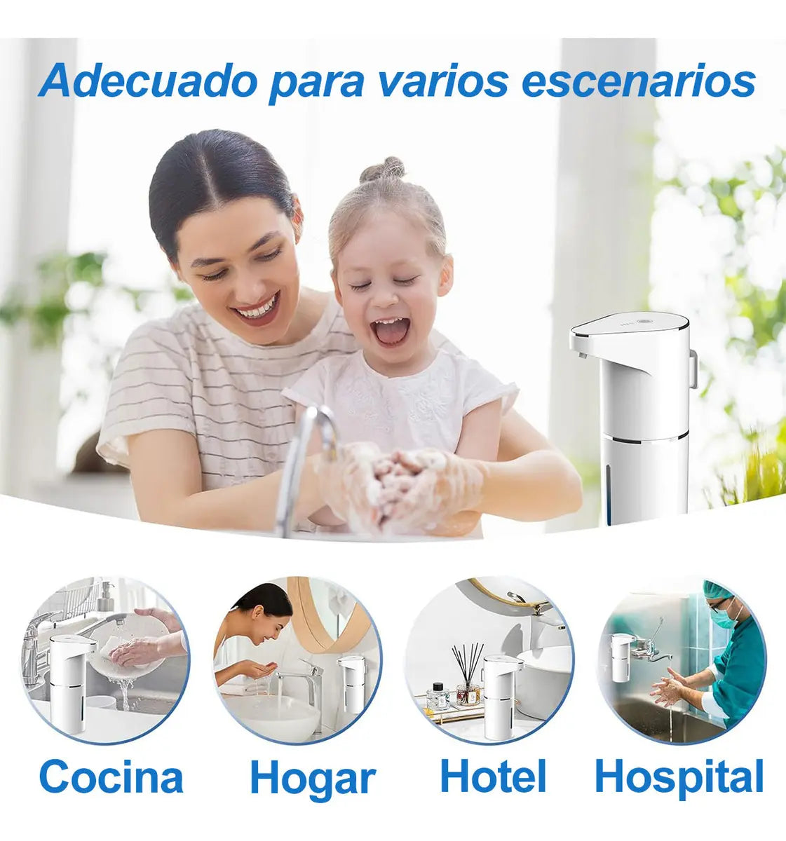 Dispensador Automático De Jabón Sensor